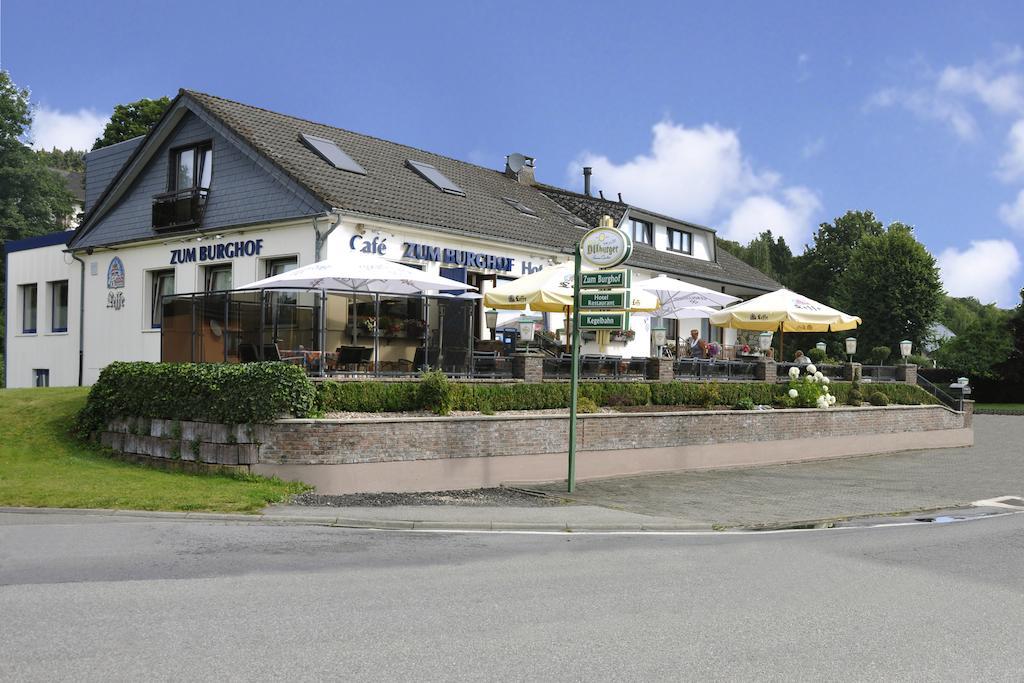 Hotel Zum Burghof Schoenberg Exterior foto